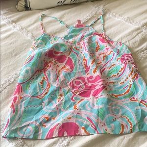 Lily Pulitzer silk tank